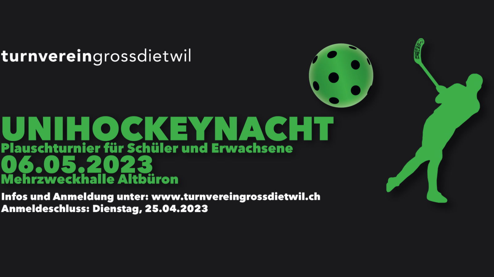 2023 Unihockeynacht Info